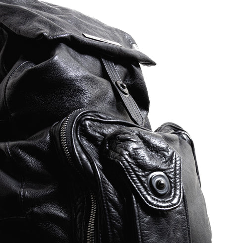 JULIUS 917BGU3 Black / Military Backpack