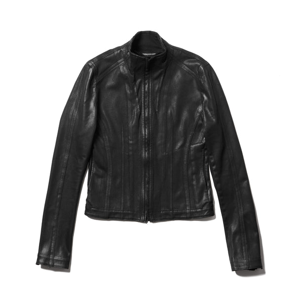 JULIUS 917BLM3-C Black / Seamed Skinny Jacket