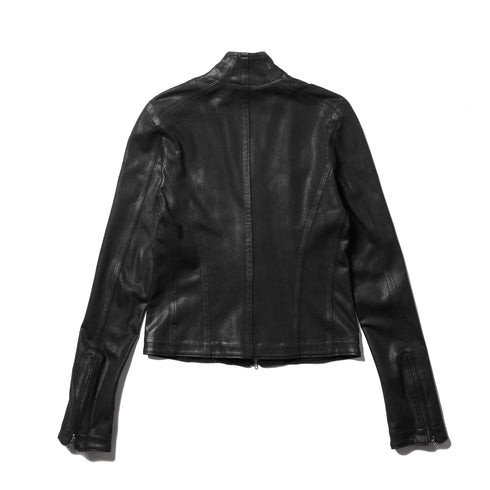 JULIUS 917BLM3-C Black / Seamed Skinny Jacket