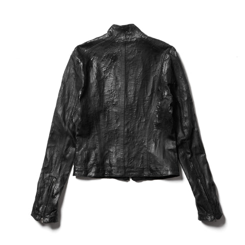JULIUS 917BLM3-CK Black / Seamed Skinny Jacket