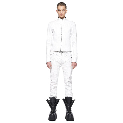 JULIUS 917PAM6-CK Off White / Bending Skinny Pants