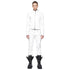 JULIUS 917BLM3-CK Off White / Seamed Skinny Jacket