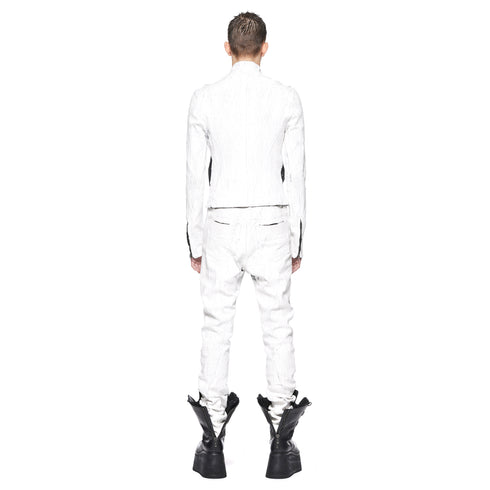 JULIUS 917PAM6-CK Off White / Bending Skinny Pants