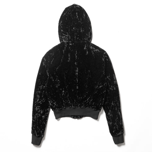 JULIUS 917BLM5 Black / Seamed Hoodie