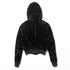 JULIUS 917BLM5 Black / Seamed Hoodie