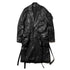 JULIUS 917COM1 Black / Gas Mask Coat