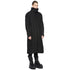 JULIUS 917COM4 Black / Volcano Long Coat