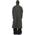 JULIUS 917COM4 Dark Khaki / Volcano Long Coat