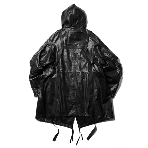 JULIUS 917COM5 Black / Mechanical Coat
