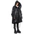 JULIUS 917COM5 Black / Mechanical Coat