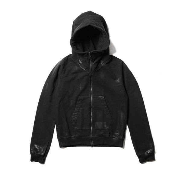 JULIUS 917CUM1 Black / Seamed Hoodie