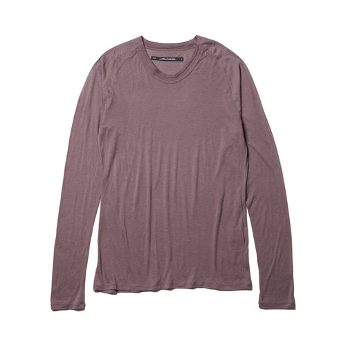 JULIUS 917CUM12 Ash Purple / Seamd Neck Top