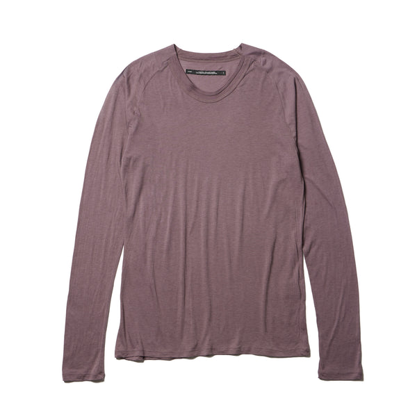 JULIUS 917CUM12 Ash Purple / Seamd Neck Top