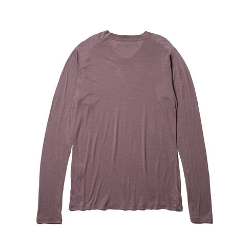 JULIUS 917CUM12 Ash Purple / Seamd Neck Top