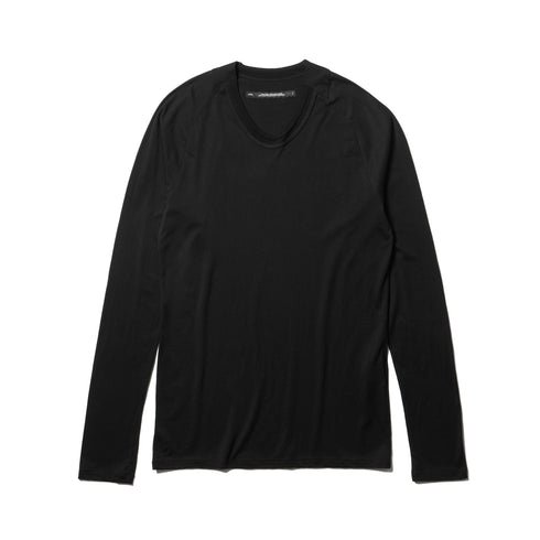 JULIUS 917CUM12 Black / Seamd Neck Top