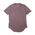 JULIUS 917CUM13 Ash Purple / Round Hem T-Shirt