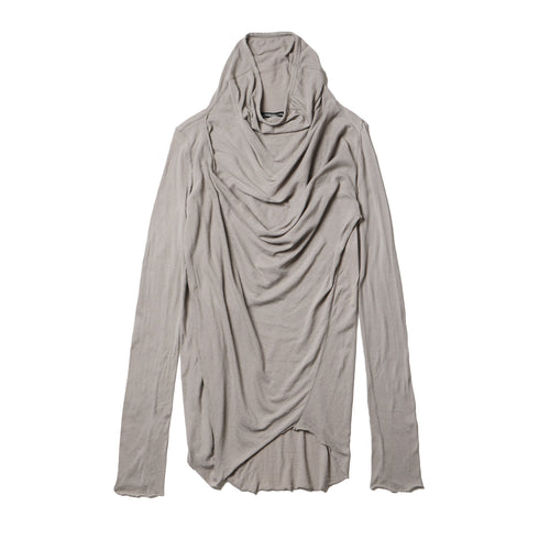 JULIUS 917CUM5 Cement / Over Drape Monk Top