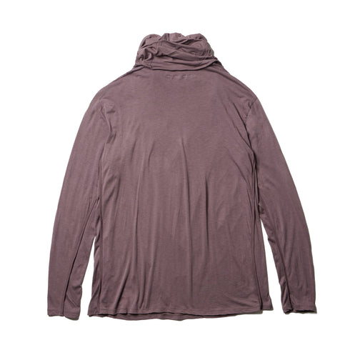 JULIUS 917CUM9 Ash Purple / Cowl Neck Top