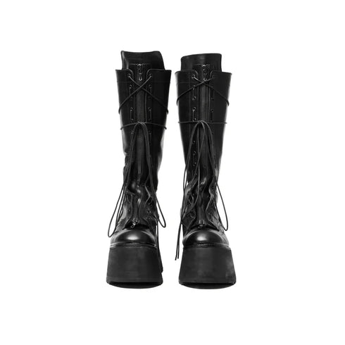 JULIUS 917FWM4 Black / Long Military Talos Boots
