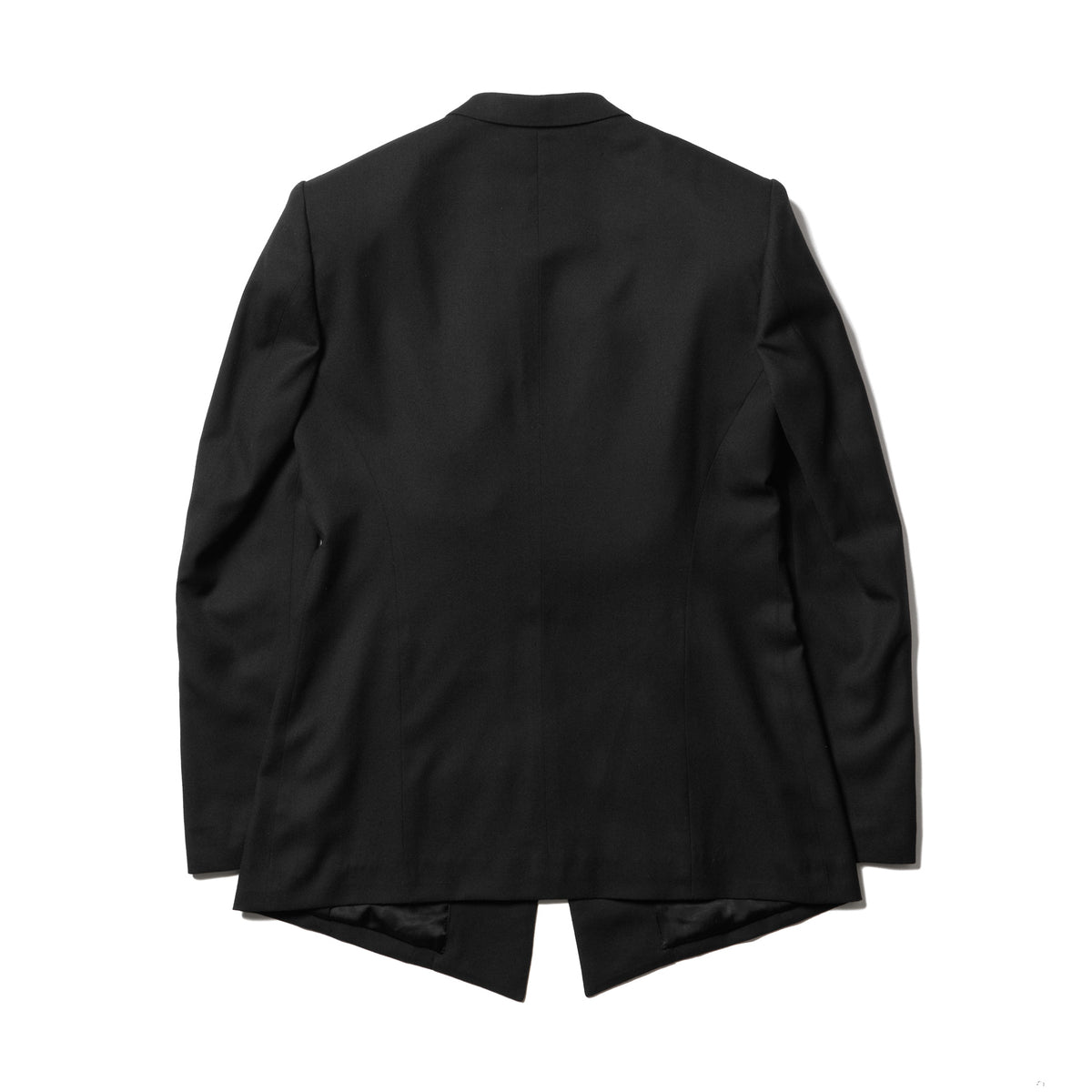 ESSAY Double Tailored Jacket　Black Powdery Stretch Tailored Jacket - Black [A02_G252L581