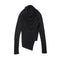 JULIUS 917KNM2 Black / Cowl Neck Knit Top