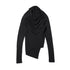 JULIUS 917KNM2 Black / Cowl Neck Knit Top