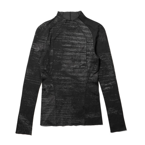 JULIUS 917KNM3 Bk Noise / Digital Noise Skinny Top