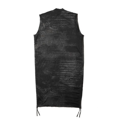 JULIUS 917KNM4 Bk Noise / Digital Noise Shirring Top