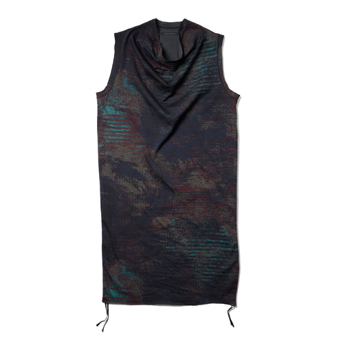 JULIUS 917KNM4 Noise / Digital Noise Shirring Top