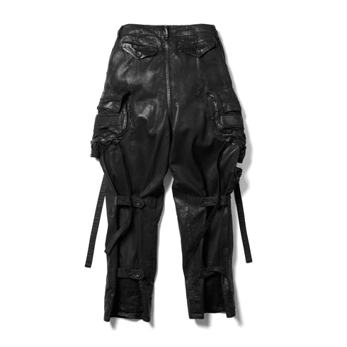 JULIUS 917PAM1-C Black / Gas Mask Pants