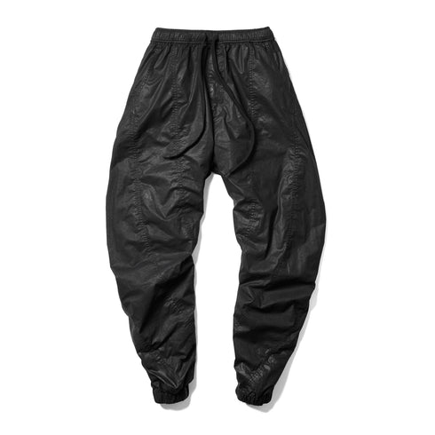 JULIUS 917PAM12 Black / Seamed Jogger Pants