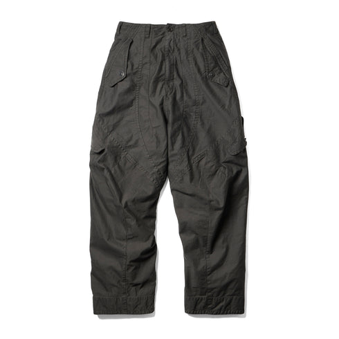 JULIUS 917PAM15 Dark Khaki / Tourer Wide Pants