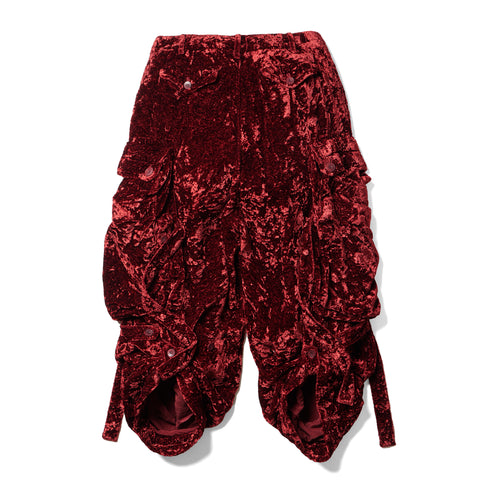 JULIUS 917PAM8 Blood / Gas Mask Pants