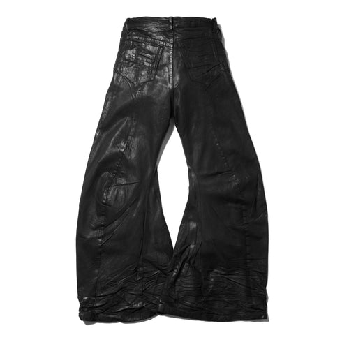 JULIUS 917PAM13-C Black / Bending Tuba Pants