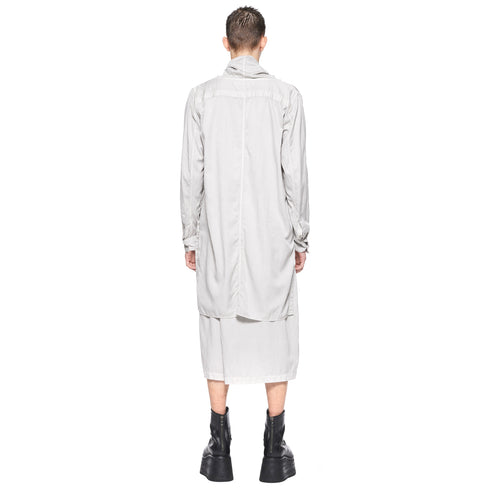 JULIUS 917SHM2 Plaster / Cowl Neck Shirt