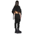 JULIUS 917SKU1 Black / Gas Mask Raver Skirt