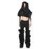 JULIUS 917SKU1-C Black / Gas Mask Raver Skirt