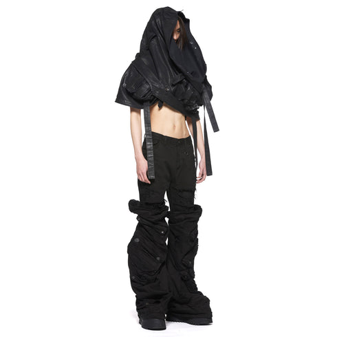 JULIUS 917SKU1-C Black / Gas Mask Raver Skirt