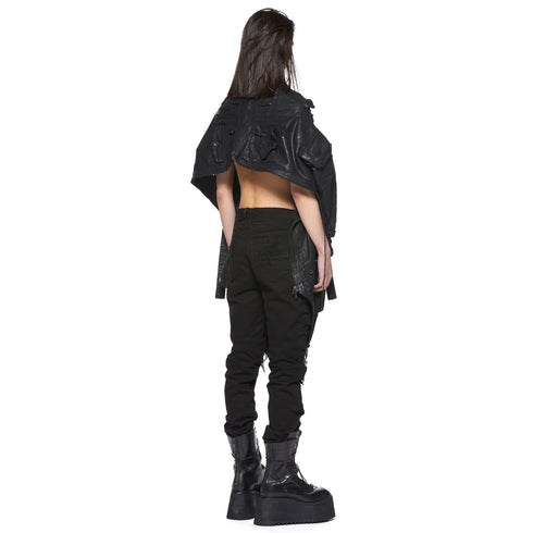 JULIUS 917SKU1-C Black / Gas Mask Raver Skirt