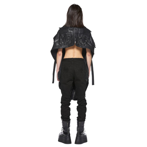 JULIUS 917SKU1-C Black / Gas Mask Raver Skirt