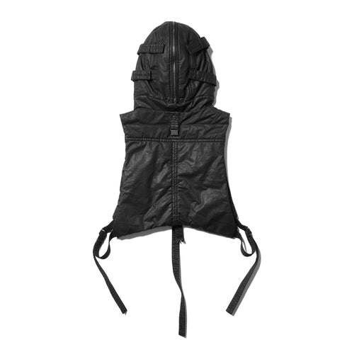 JULIUS 917STU2 Black / Hooded Gauna Vest