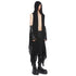 JULIUS 917STU5 Black / Rectangle Long Vest