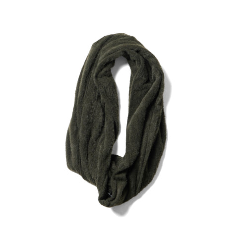 JULIUS 917STU6 Dark Khaki / Layerd Hoop Stole