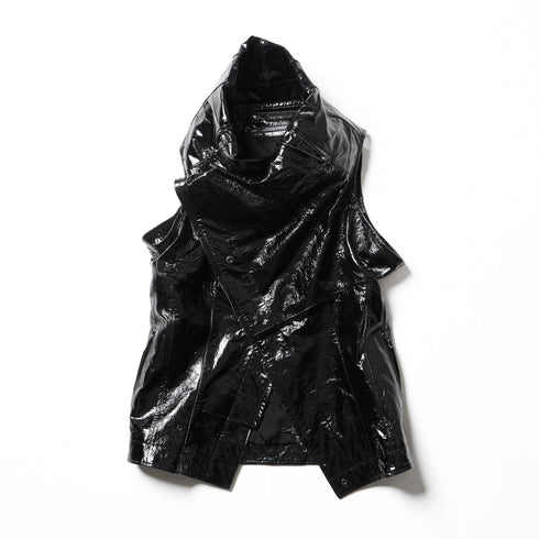 JULIUS 917VEM2 Black / Rectangle Vest