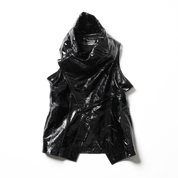 JULIUS 917VEM2 Black / Rectangle Vest