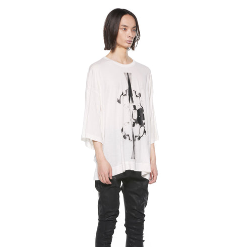 JULIUS 927CPM3 Off White / Numinous Print Over Top