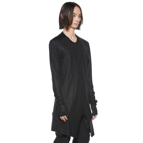 JULIUS 927CUM3 Black / Oblique Cut Top