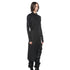 JULIUS 927CUM4 Black / Arched Long Hem High Neck Top
