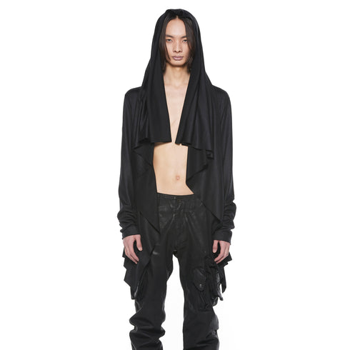 JULIUS 927CUM5 Black / Veiled Cardigan