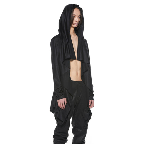 JULIUS 927CUM5 Black / Veiled Cardigan